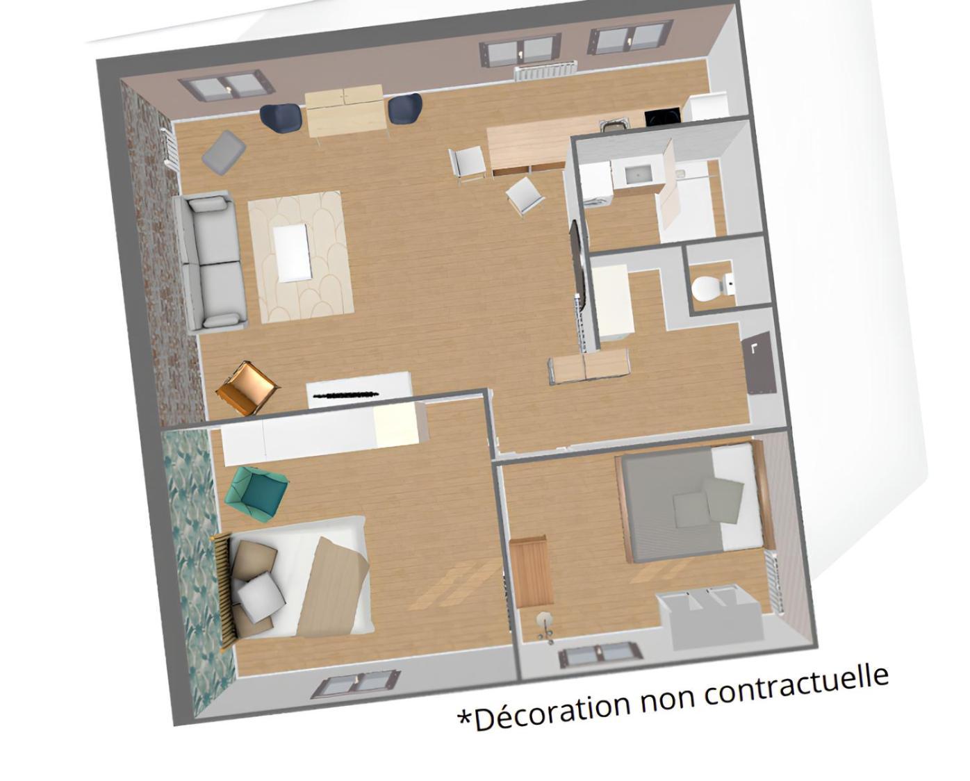 Apartment Au Pied De La Gare Et Centre - 2 - Spacieux Amiens
